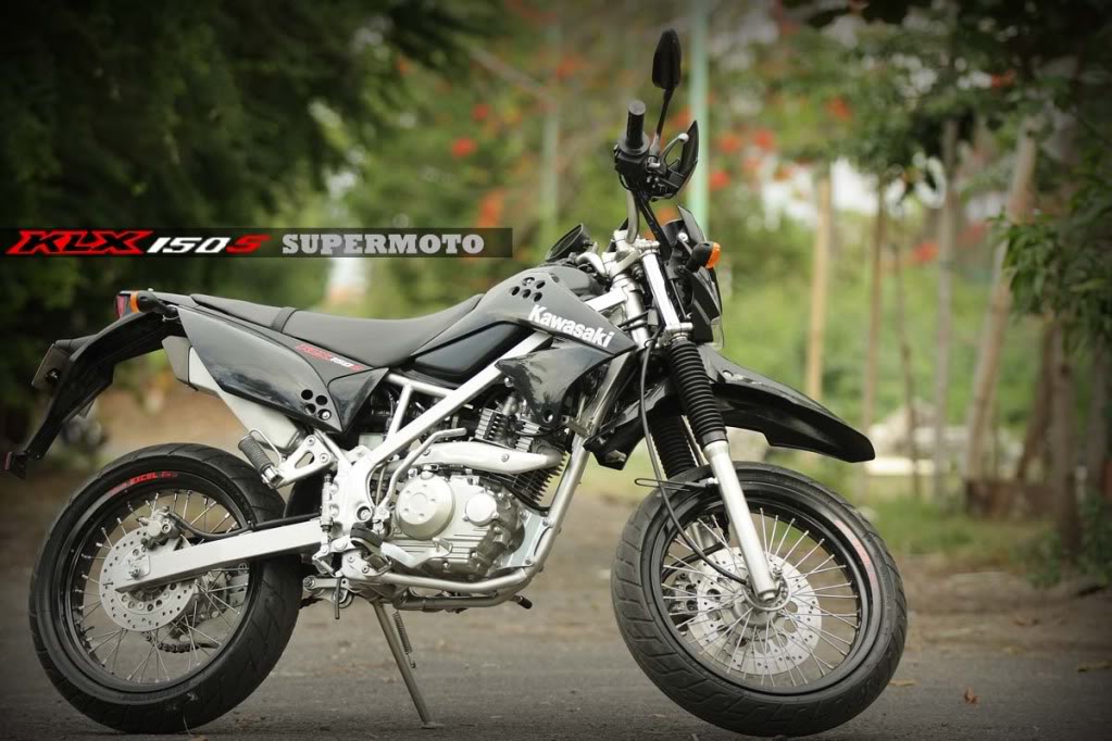 Kawasaki klx 150 modif supermoto | motoradul